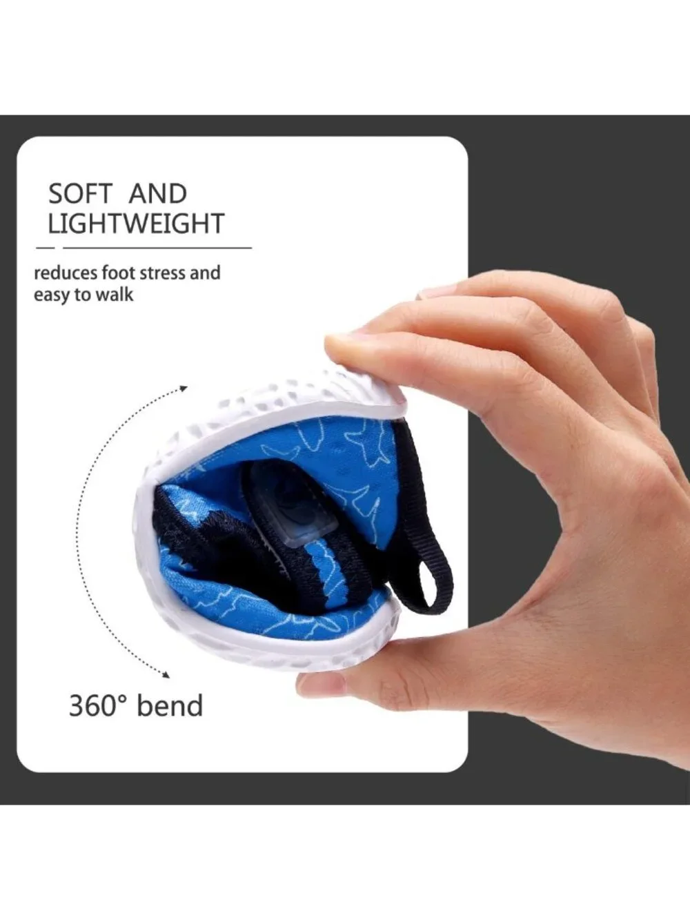 Quick-Dry Aqua Socks for Kids - Lightweight Barefoot Water Shoes for Beach